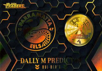 2024 NRL Traders Titanium - Dally M Predictor #DMP11 Eels Front